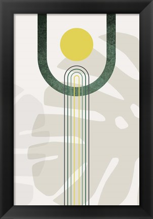 Framed Mid Century Modern Sky 2 Print