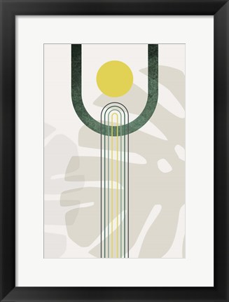 Framed Mid Century Modern Sky 2 Print