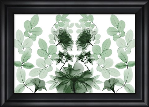 Framed Emerald Growth 1 Print