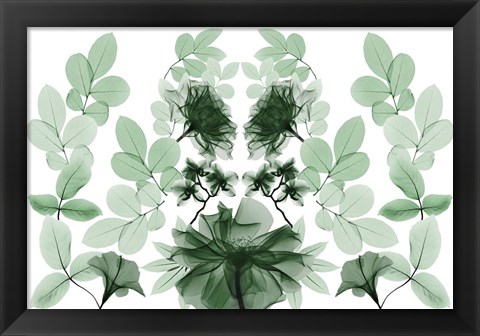 Framed Emerald Growth 1 Print