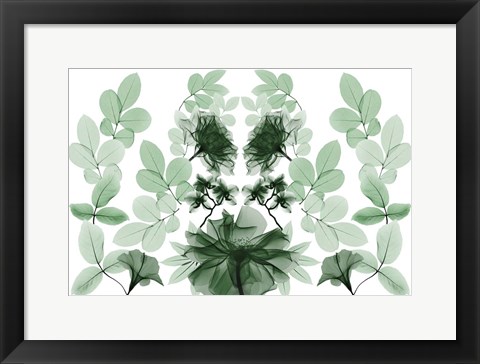Framed Emerald Growth 1 Print