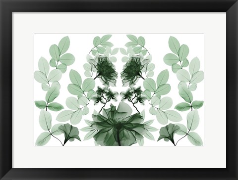 Framed Emerald Growth 1 Print