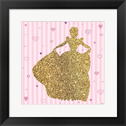 Framed Princess 1 Print