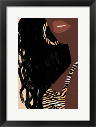 Framed Cheetah Goddess Print