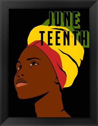 Framed Juneteenth Beauty Print