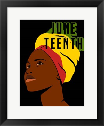 Framed Juneteenth Beauty Print