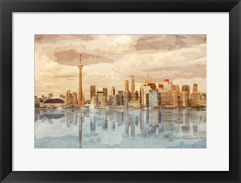 Framed Views From The Six Print