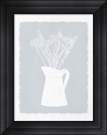 Framed Welcoming Pretty Bouquet 1 Print