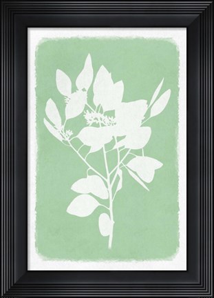 Framed Soft Botanical Feelings 1 Print