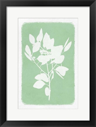 Framed Soft Botanical Feelings 1 Print