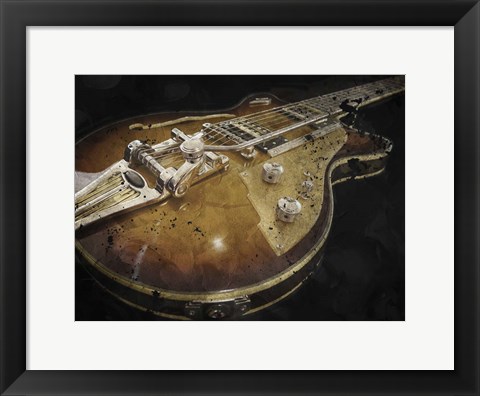 Framed Electric Guitar Print