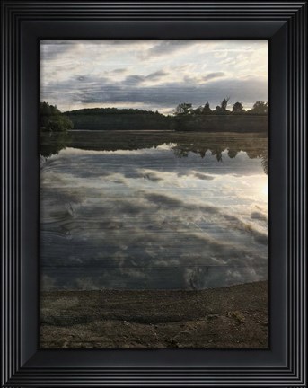 Framed Peaceful Walk Print