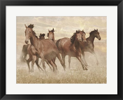 Framed Running Free 1 Print