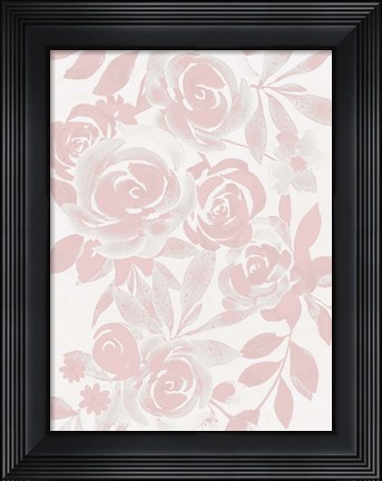 Framed Soft Boho Touch 1 Print