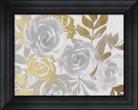 Framed Golden Nature 2 Print