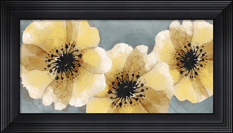 Framed Sunshine Trio 1 Print