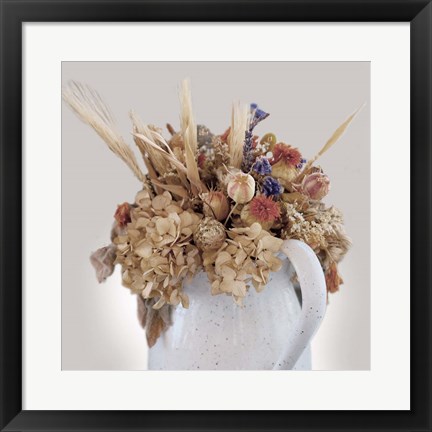 Framed Dried Flowers Print