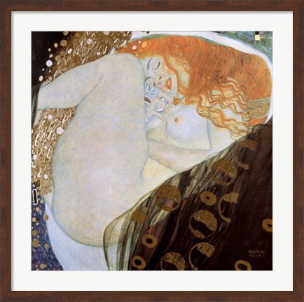Framed Danae, c.1907 Print