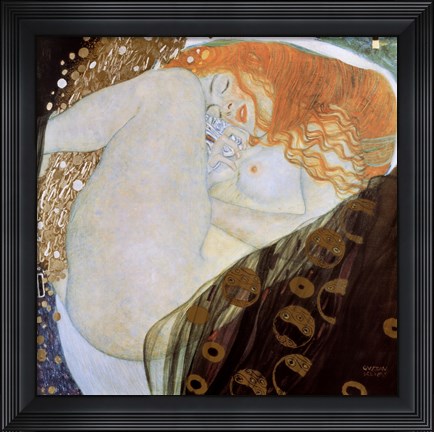 Framed Danae, c.1907 Print