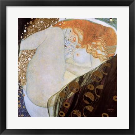 Framed Danae, c.1907 Print