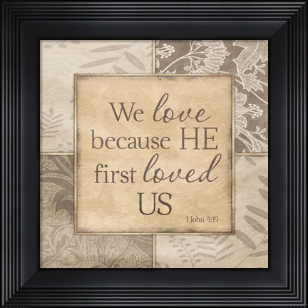 Framed First Love Print