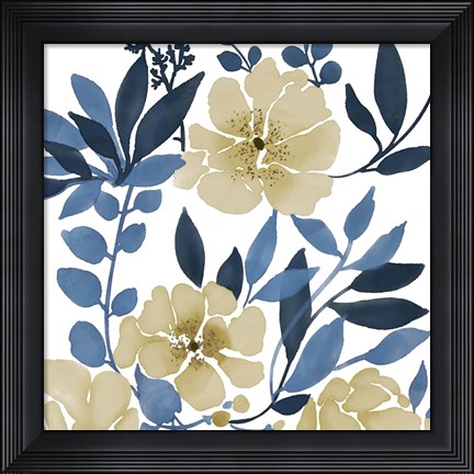 Framed Mid Day Bouquet 1 Print