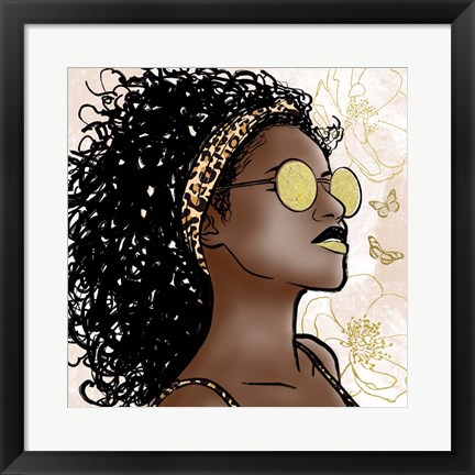 Framed Empowered Woman Print