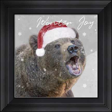 Framed Winter Joy Print