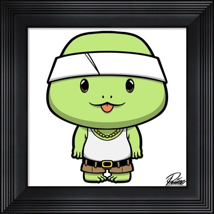 Framed Chico Coqui Print