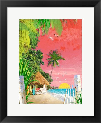 Framed Bama Breeze 1 Print