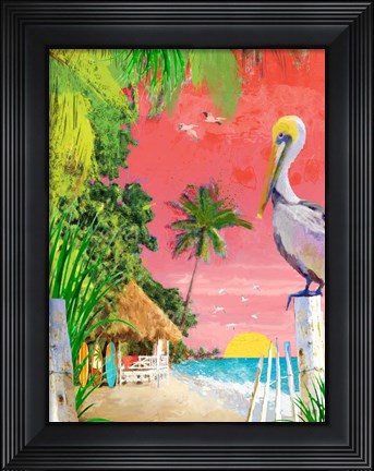 Framed Bama Breeze 2 Print