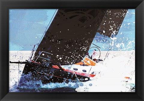 Framed Sailing 1 Print