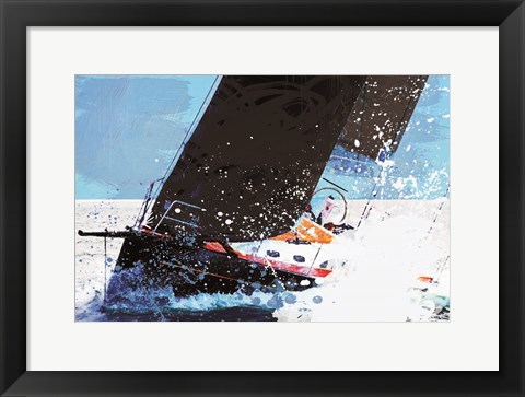 Framed Sailing 1 Print