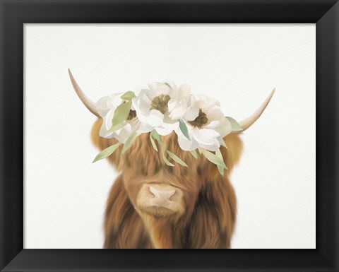 Framed Highland Cow Print