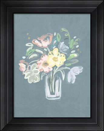 Framed Bouquet for Rosalind Print