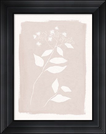 Framed Blushed Print