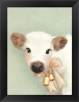 Framed Cow Bells Print