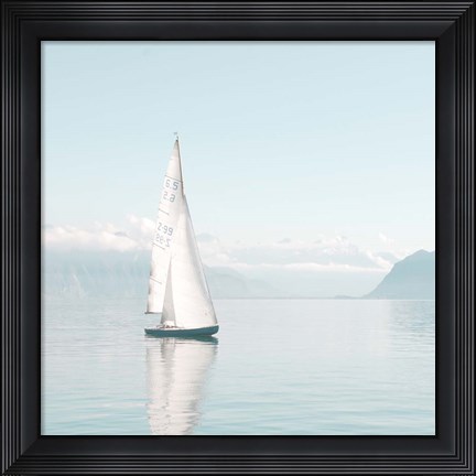 Framed Sailboat Print