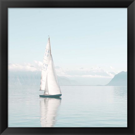 Framed Sailboat Print