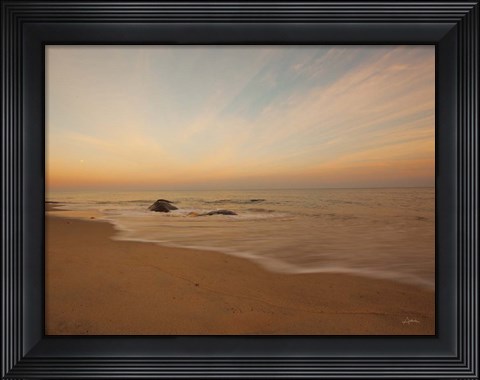 Framed Tranquil Sands Color Print