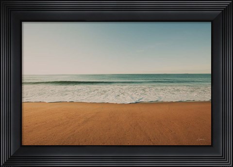 Framed Seafoam Edge Color Print