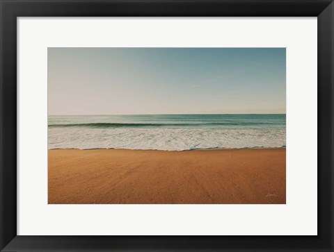 Framed Seafoam Edge Color Print