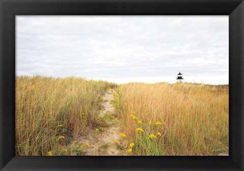 Framed Nantucket lighthouse Print