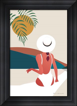 Framed Luxe Traveler II Print