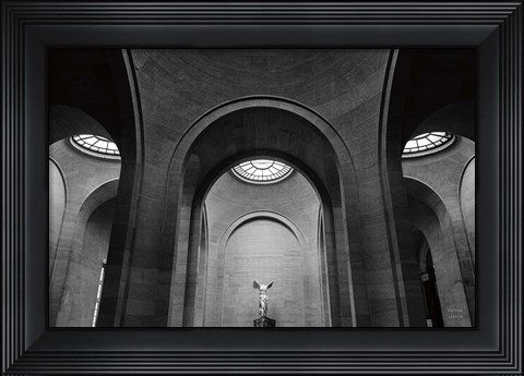 Framed Winged Victory of Samothrace Print