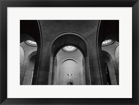 Framed Winged Victory of Samothrace Print