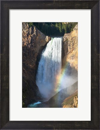 Framed Rainbow Lower Falls Print