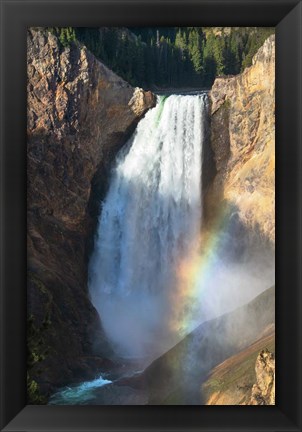 Framed Rainbow Lower Falls Print