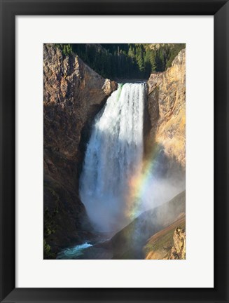 Framed Rainbow Lower Falls Print