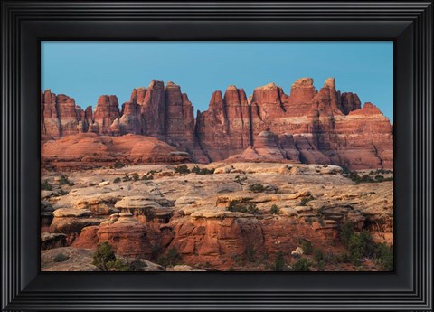 Framed Needles Canyonlands National Park Print